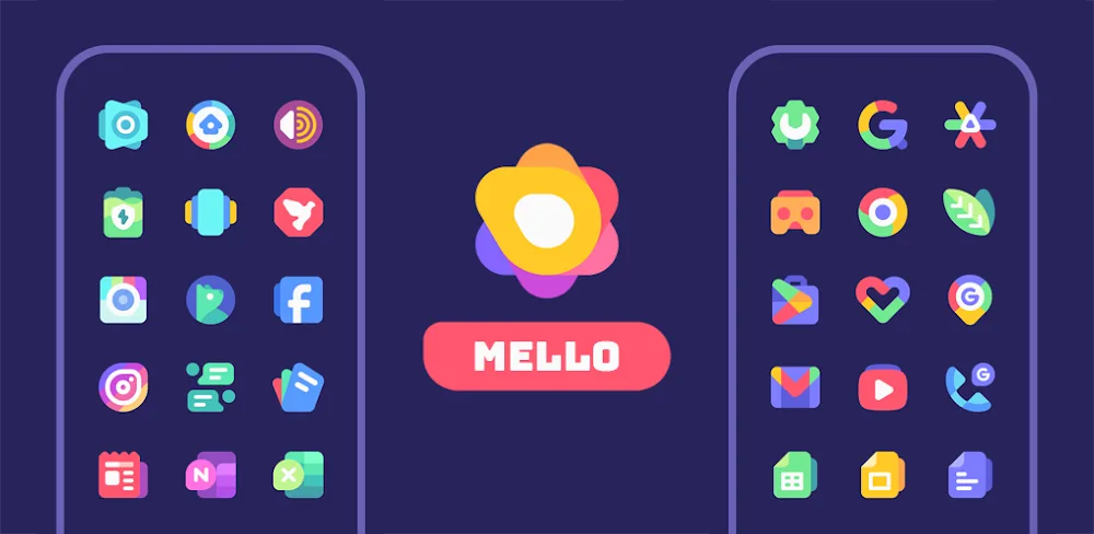 Mello Icon Pack v1.5.6 Full (Full Version)