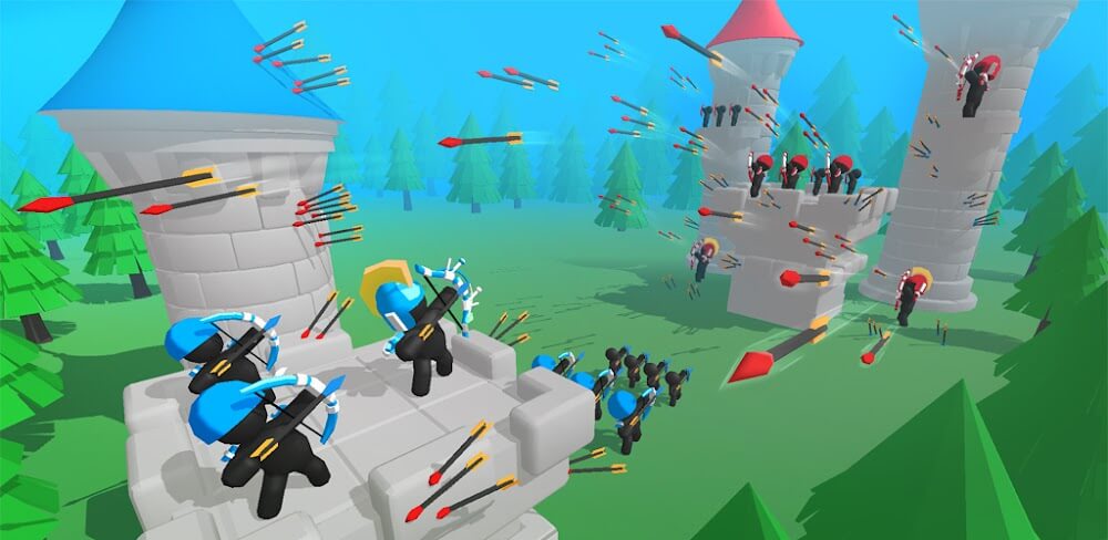 Merge Archers v1.7.9 MOD APK (Free Hero Purchased)