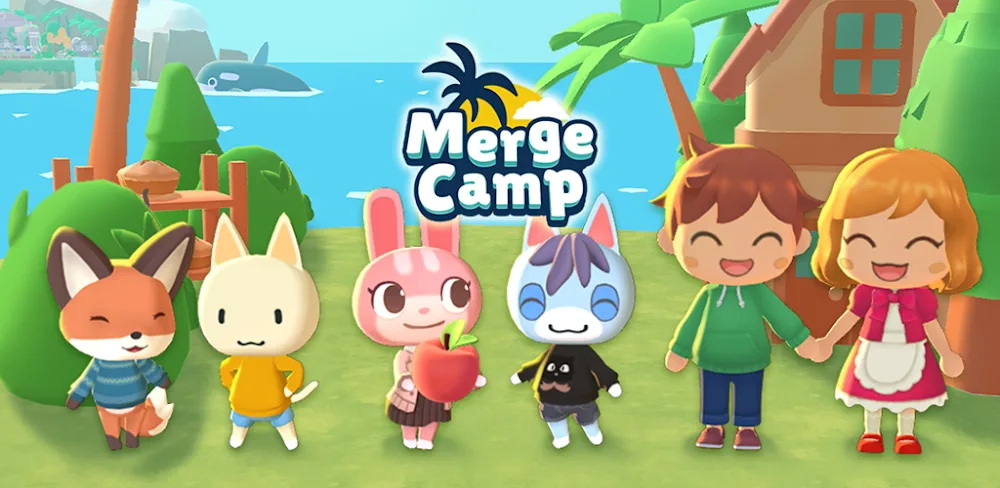 Merge Camp v1.32.175 MOD APK (Menu, Unlimited All)