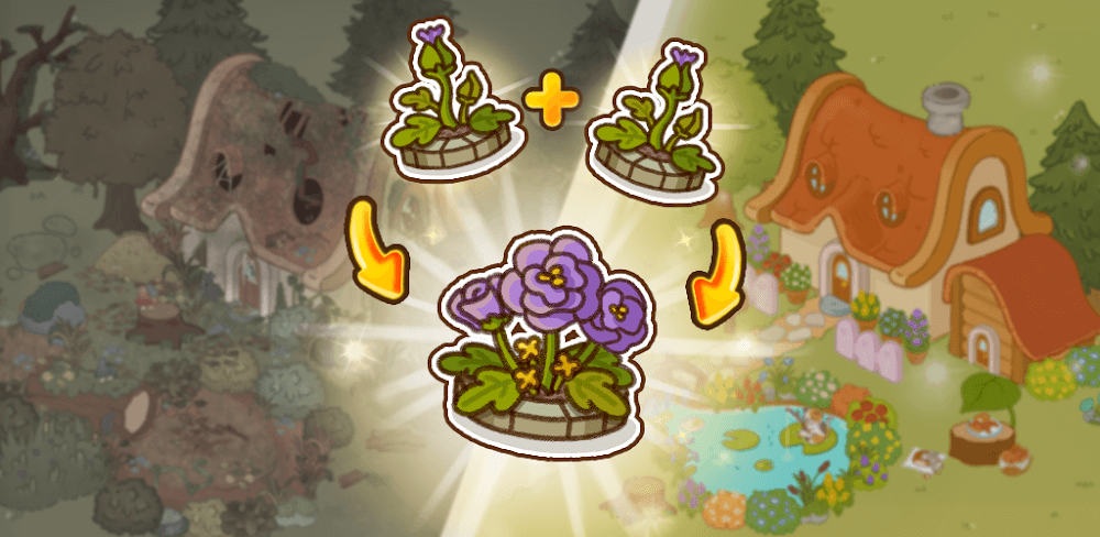 Merge Cartoon: Renovate Town v1.5.1 MOD APK (Unlimited Gold/Gems)
