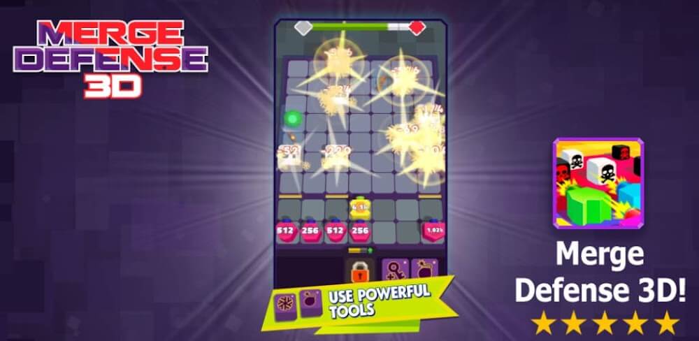 Merge Defense 3D v2.3.438 MOD APK (Unlimited Diamonds)