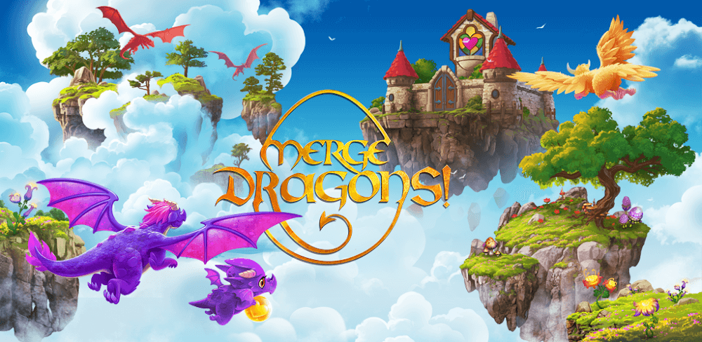Merge Dragons v13.0.1 MOD APK (Free Shopping)