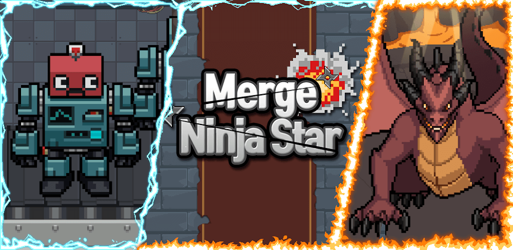 Merge Ninja Star v2.0.162 MOD APK (Damage, Auto Craft & Merge)