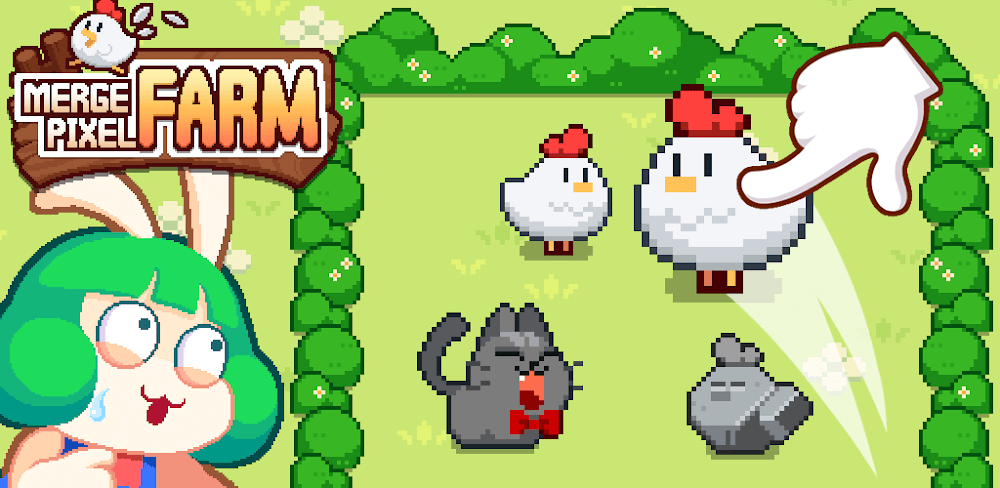 Merge Pixel Farm v1.0.23 MOD APK (Unlimited Money)