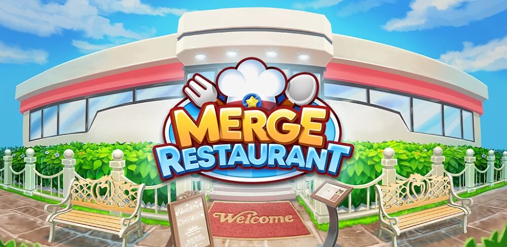 Merge Restaurant v2.20.2 MOD APK (Free Shopping)