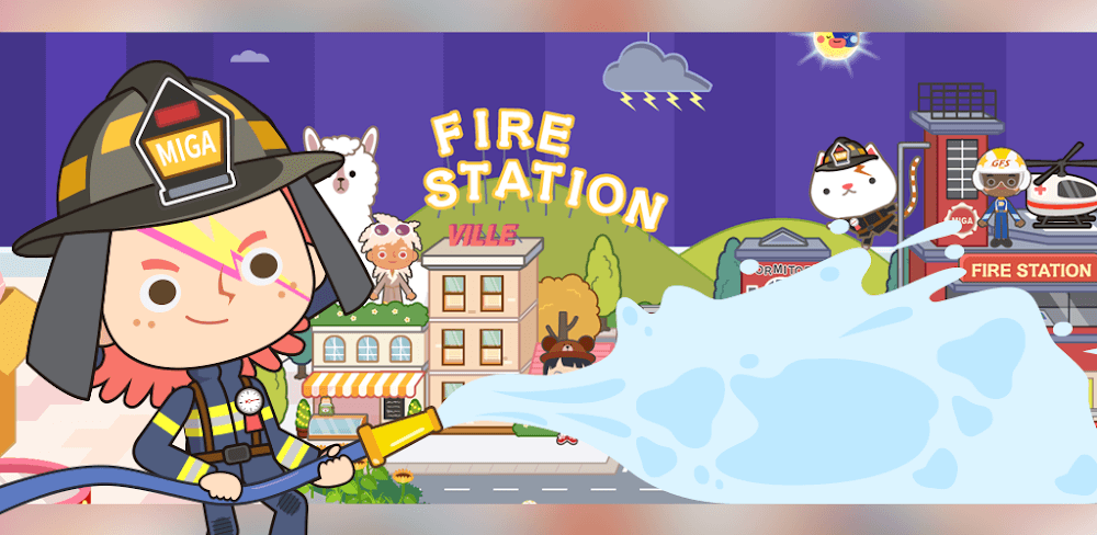 Miga Town: My Fire Station v1.7 APK + MOD (All Unlocked)