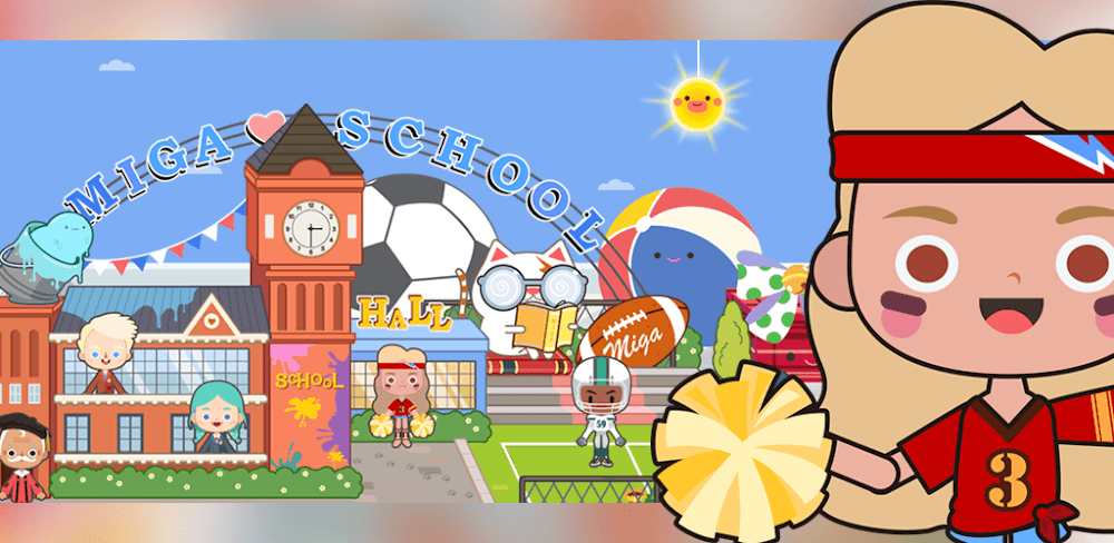 Miga Town: My School v1.7 MOD APK (All Unlocked)