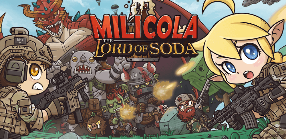 Milicola: The Lord of Soda v1.2.1 MOD APK (One Hit, High Defense, Ammo)