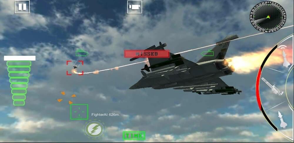 Military Jet Fighter Air Strike v3.7 MOD APK (Unlimited Ammo)