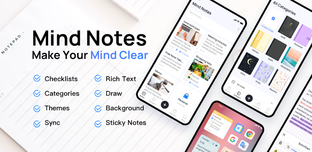 Mind Notes v1.1.00.0205 MOD APK (Premium Unlocked)