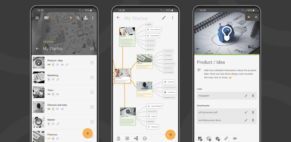 Mindz - Mind Map & Lists Pro v1.4.23 APK (Full Version)