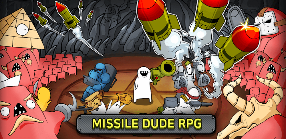 Missile Dude RPG v 111 MOD APK (Ulimited Stimpack, Auto Shoot)