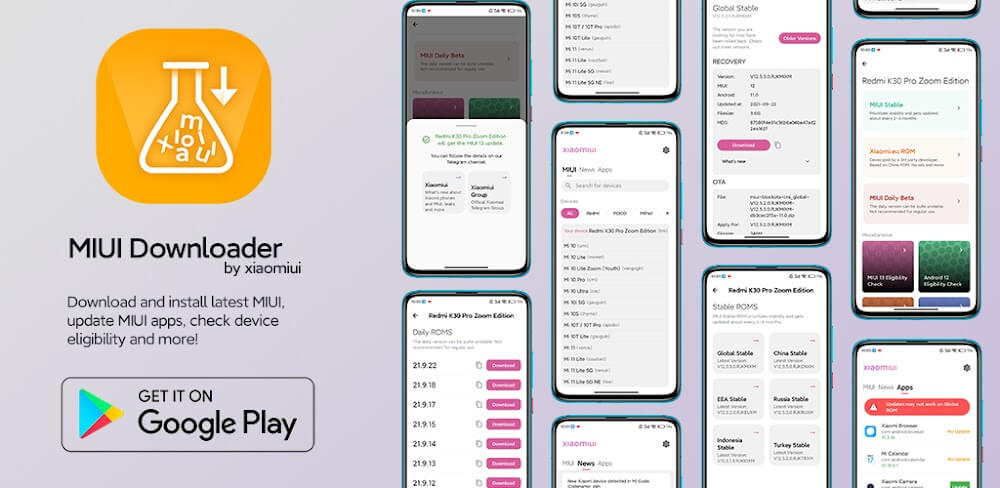 MIUI Downloader  v1.9.1.Mod APK + MOD (Optimized/No ADS)