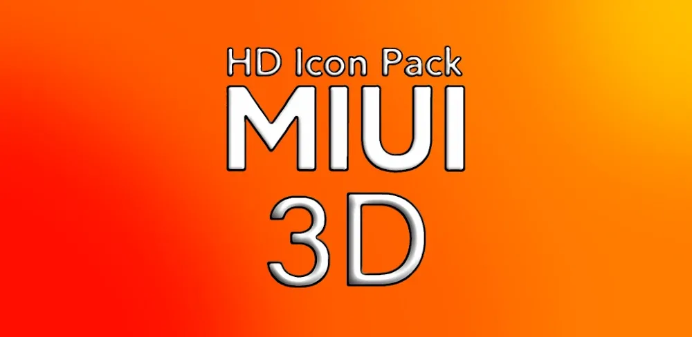 MIUl 3D - Icon Pack v9.4 APK (Full Version)