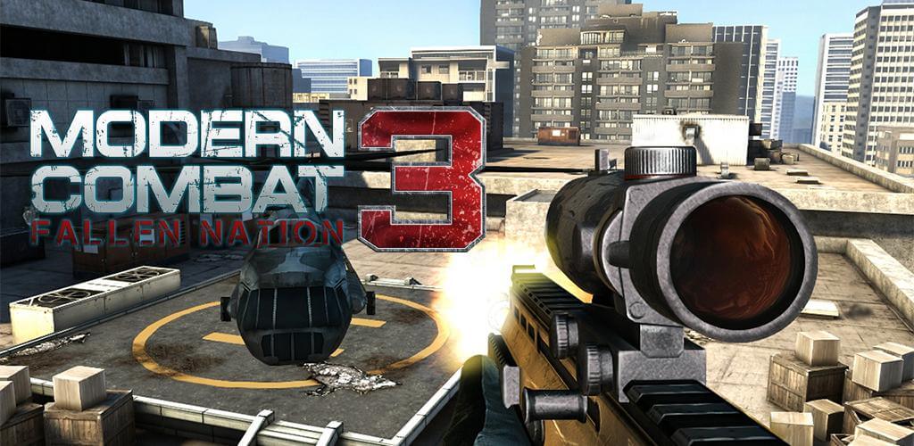 Modern Combat 3: Fallen Nation 1.1.7g MOD APK + OBB (Unlimited Money)