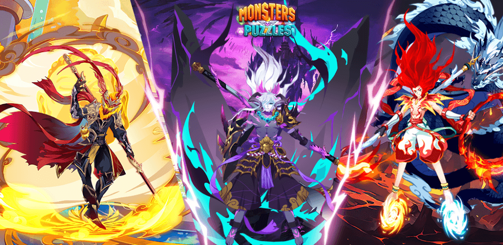 Monsters & Puzzles v1.50 MOD APK (God Mode, Ennemy 1 HP)
