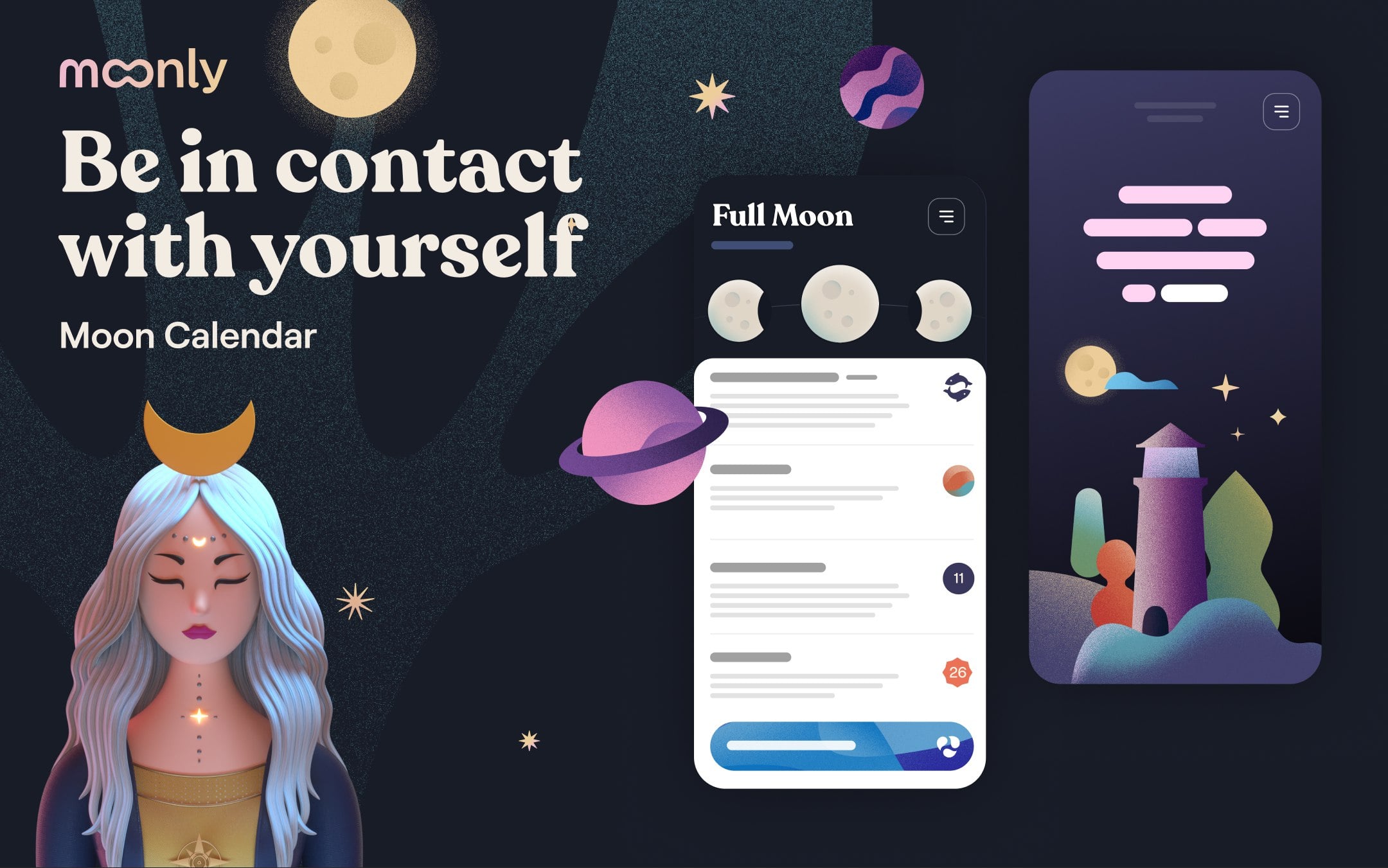 Moonly App v1.0.280 MOD APK (Premium Unlocked)