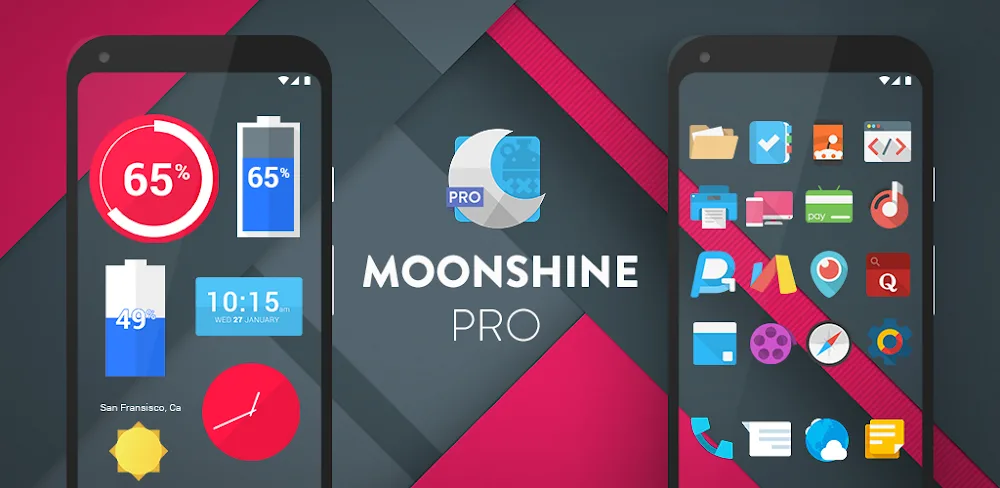 Moonshine Pro - Icon Pack v3.6.7 APK (Full Version)