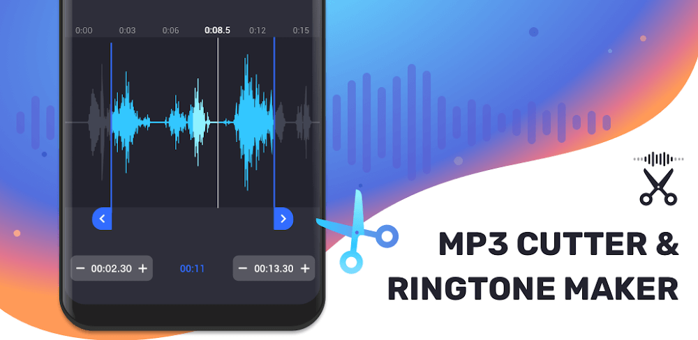 MP3 Cutter and Ringtone Maker v3.2.0.1 MOD APK (Pro Unlocked)