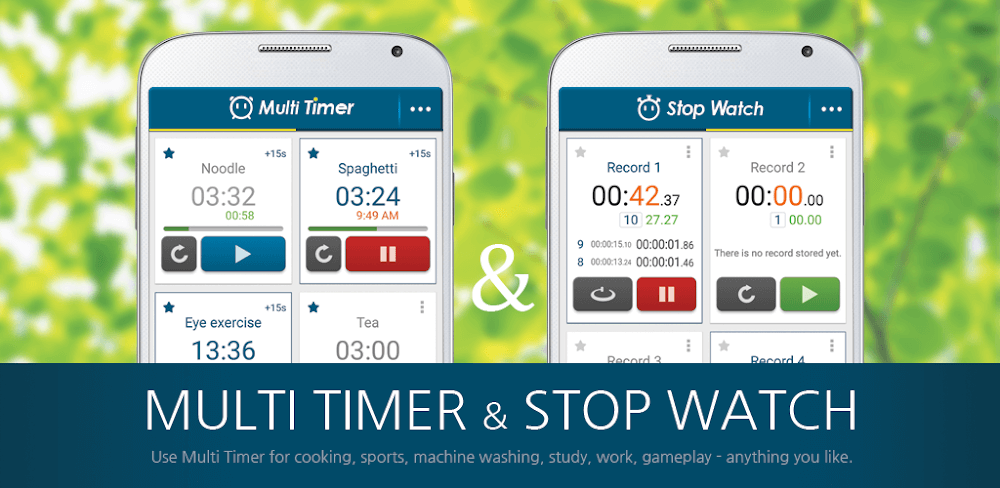 Multi Timer StopWatch v2.13.37 MOD APK (Premium Unlocked)