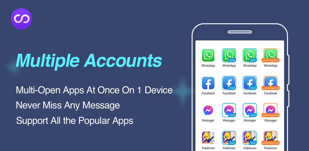Multiple Accounts v5.0.9 MOD APK (VIP Unlocked)
