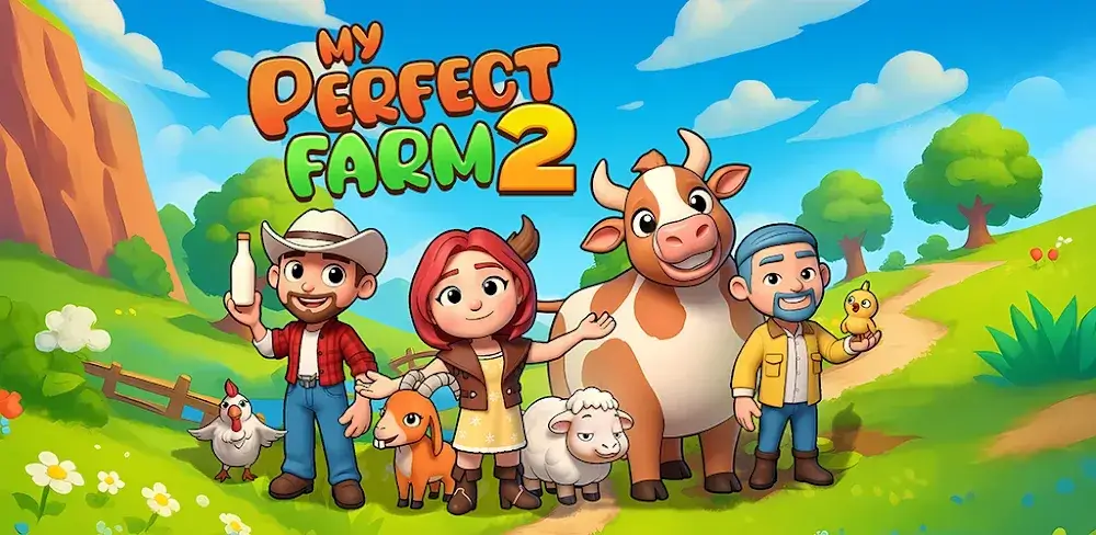 My Perfect Farm 2: Go Farming MOD APK 1.0.28 (Full Mod Menu, Unlimited XP, Gems, Coins)