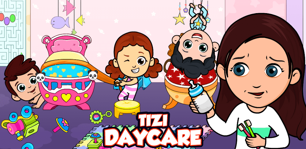 My Tizi Town Daycare Baby v2.5.21 MOD APK (Unlock Levels)