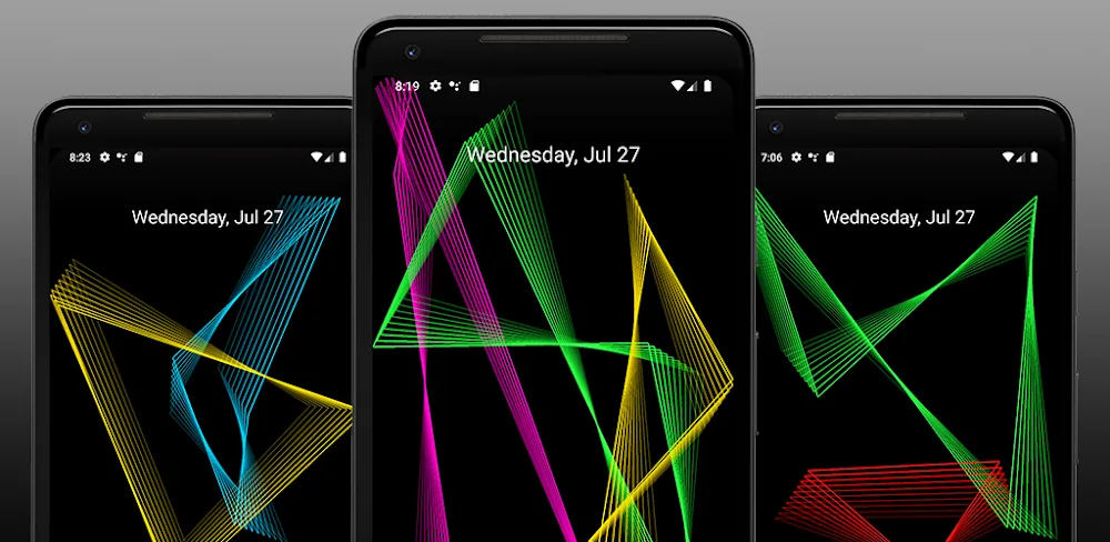 Mystify Live Wallpaper v1.2.19 MOD APK (Premium Unlocked)