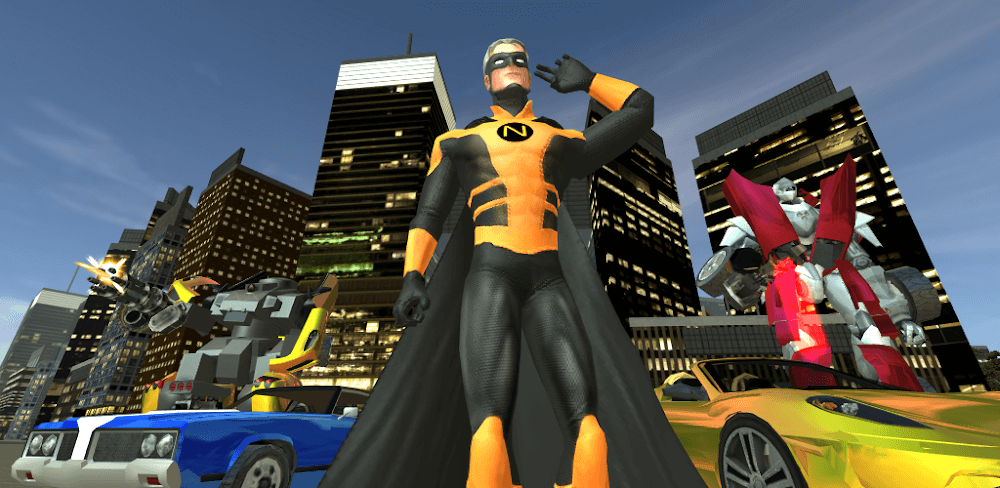 Naxeex Superhero v2.6.7.0 MOD APK (Add Upgrade Points)