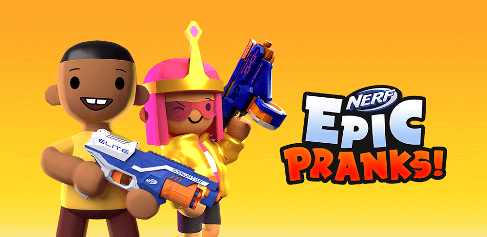 NERF Epic Pranks v1.9.14 MOD APK (Unlocked Skins, Dumb Enemy)