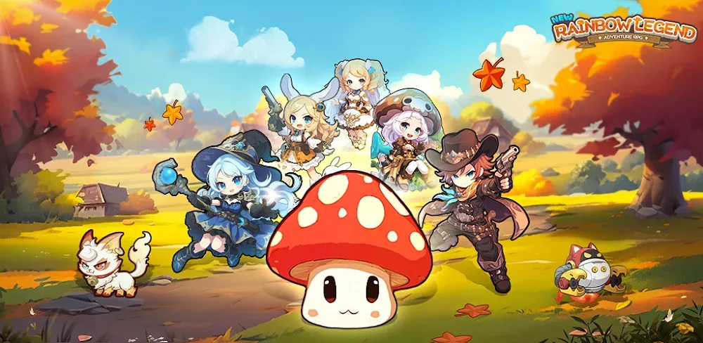 New Rainbow Legend v15.0.0 MOD APK (Menu, Damage, Defense Multiplier)