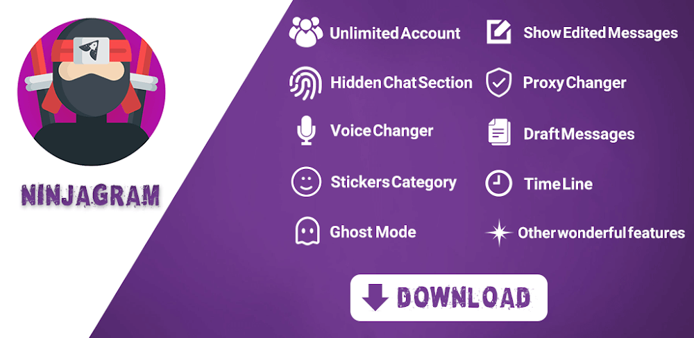 Ninjagram v11.7.1 MOD APK (ADS Removed)