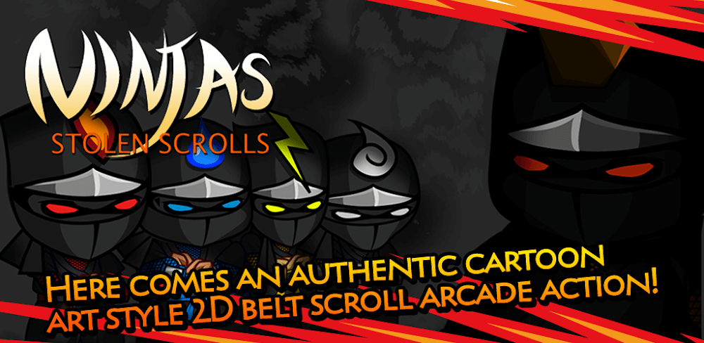 Ninjas - STOLEN SCROLLS v4.9 MOD APK (God Mode)