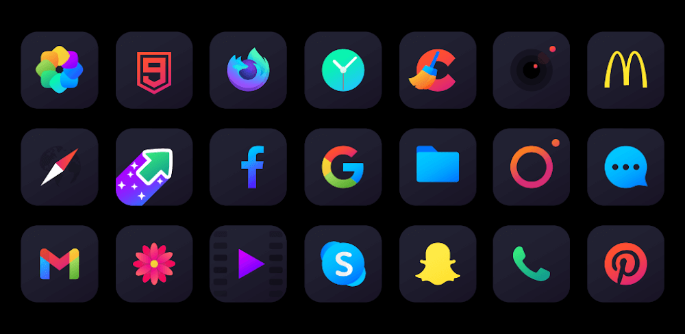 Nova Dark Icon Pack v7.0.2 APK (Patched)
