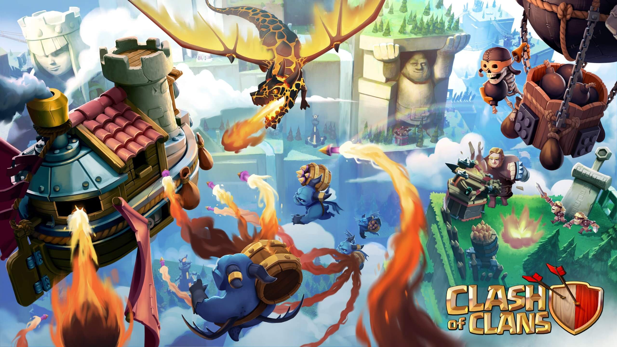 Null's Clash v14.555.9 MOD APK (Unlimited Resources)