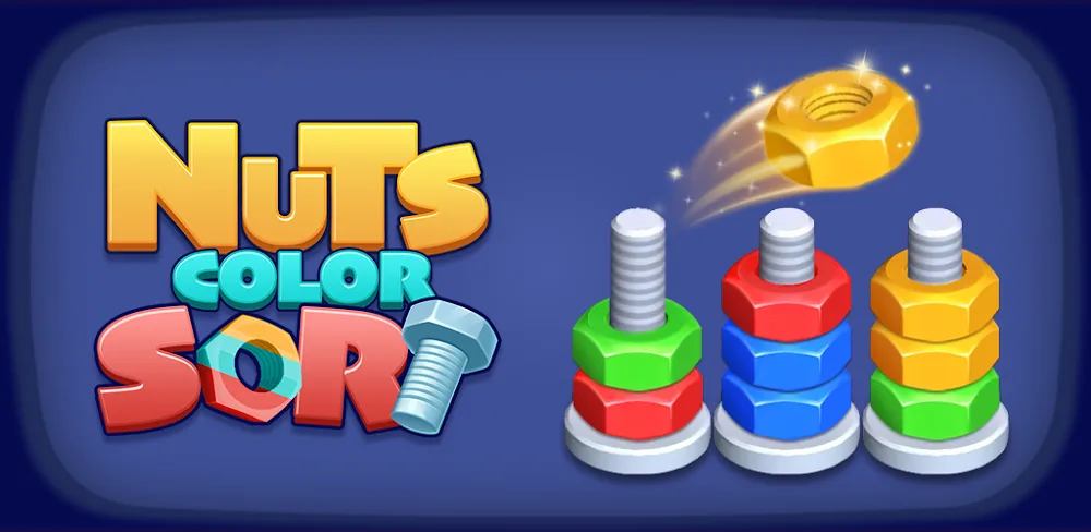 Nuts Color Sort v1.22.0 MOD APK (Menu, Unlimited All)