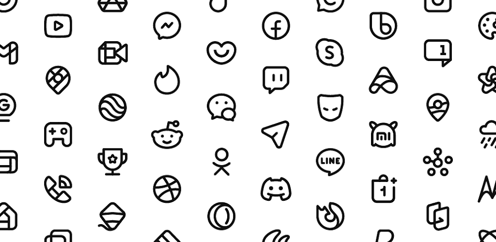 NYON DARK Icon Pack v1.5 APK (Patched)