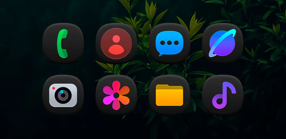 OneDark 3D - Icon Pack v1.0.8 APK (Full Version)