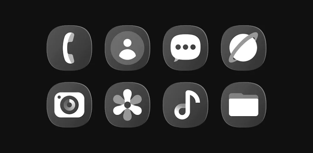 OneGlass 7 - Icon Pack v1.3.0 APK (Full Version)