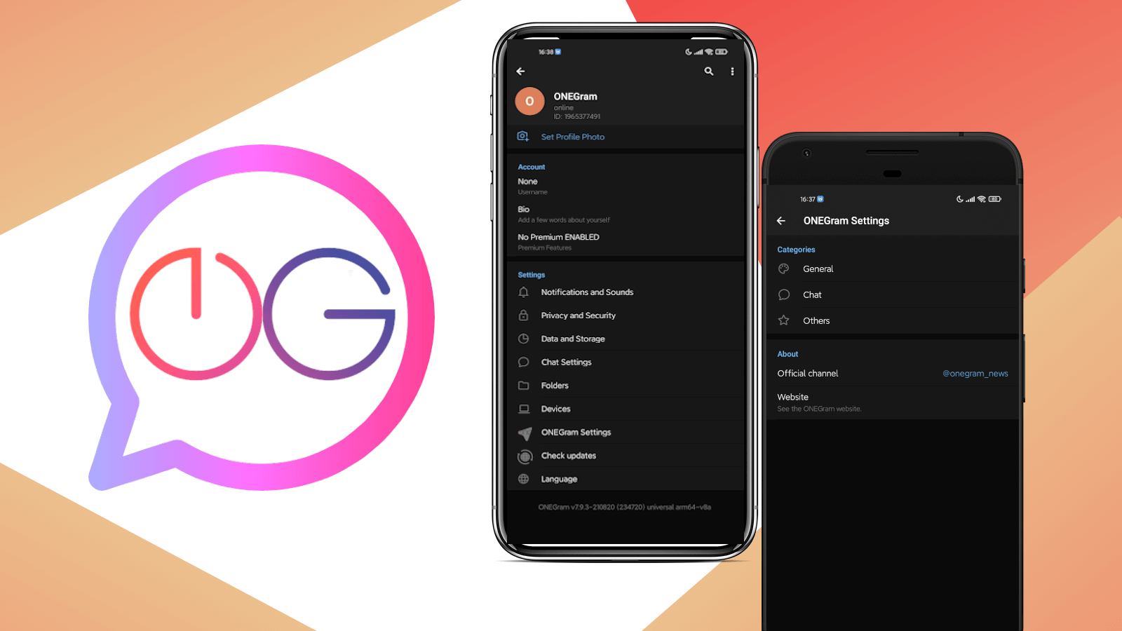 ONEGram v8.4.3-220116 APK + MOD (Premium Unlocked)