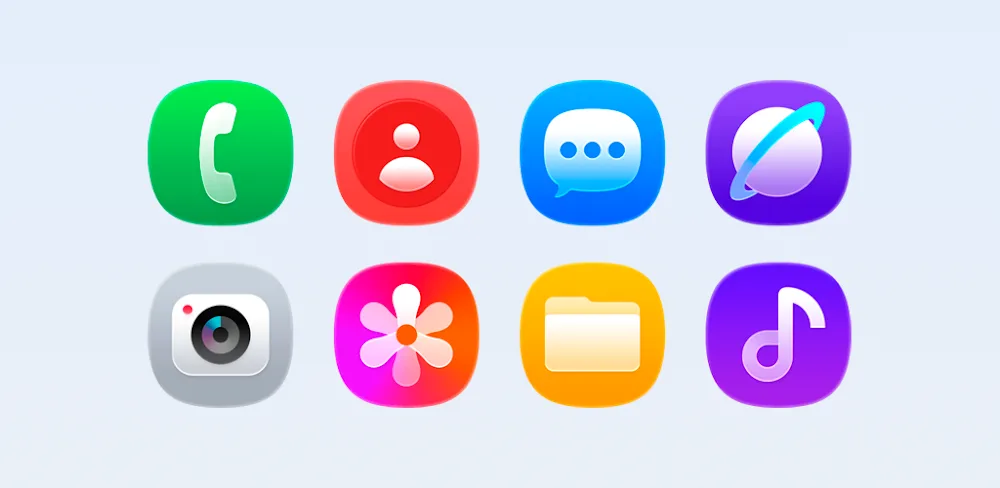 OneLiquid Icon Pack v1.2.0 APK (Full Version)