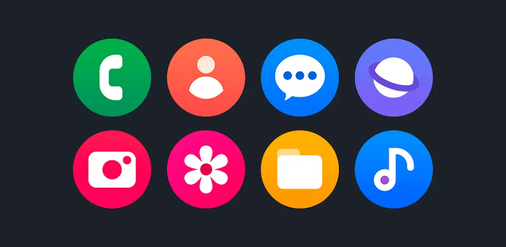OneMax 6 - Icon Pack (Round) v6.1 APK (Full Version)