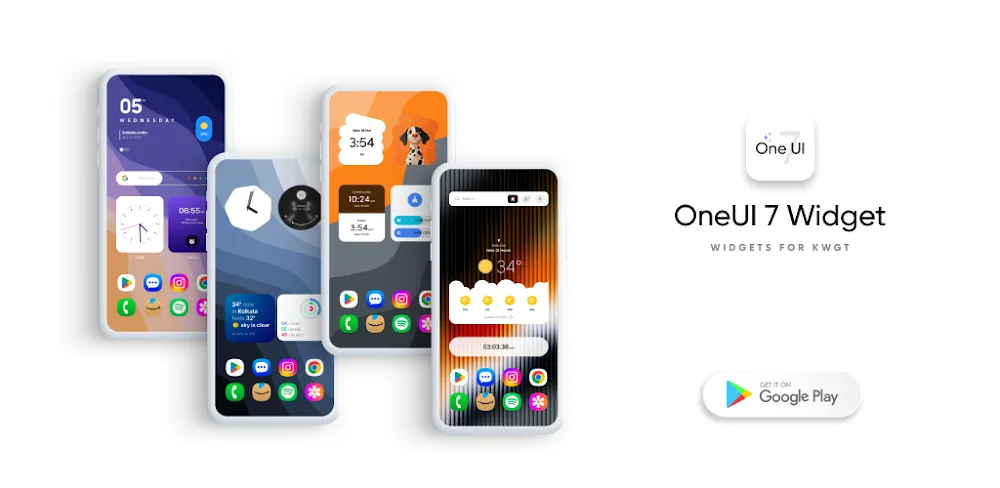 OneUI 7 Widget for KWGT v5.6.0 APK (Full Version)