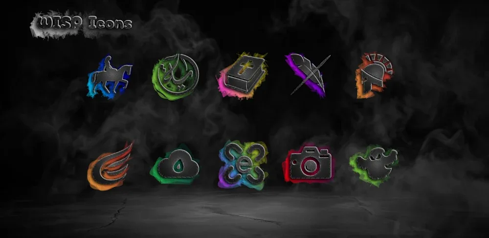 Wisp Dark Icons v1.0.2 APK (Full Version)