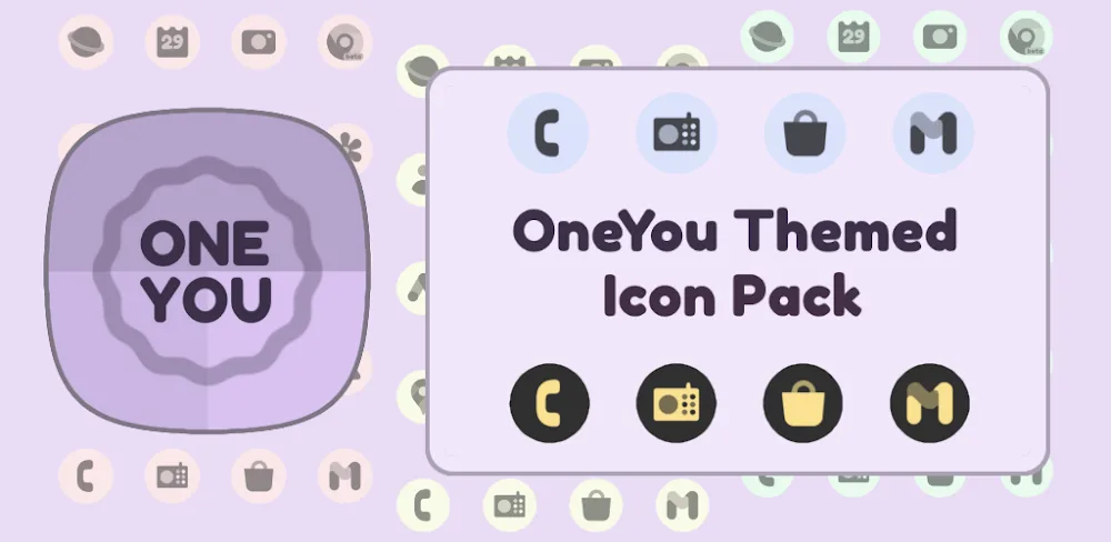 OneYou Themed Icon Pack v5.2.0 APK (Full Version)