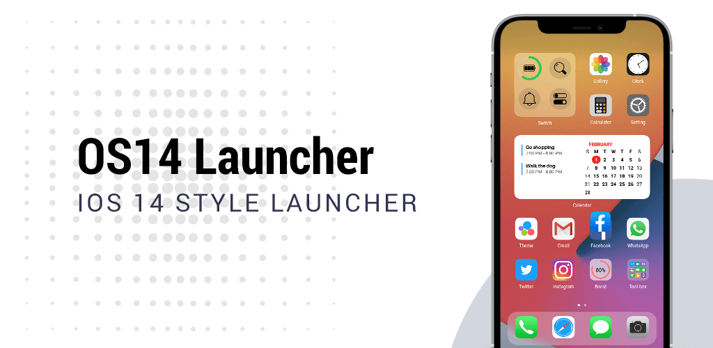OS14 Launcher v4.7.2 APK + MOD (Prime Unlocked)