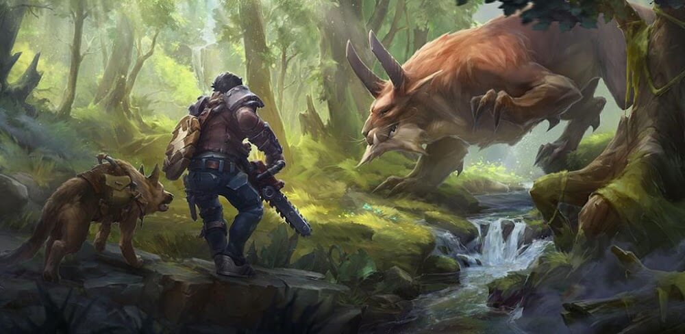 Last Outlander v9.5.1 MOD APK + OBB (Dumb Enemies)