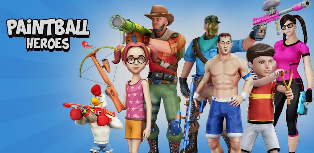 Paintball Shooting Game 3D v14.7  MOD APK (Unlimited Money)