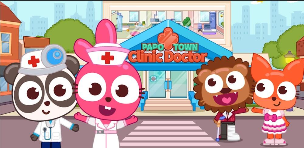 Papo Town Clinic Doctor v1.2.7 MOD APK (Unlock All Content)