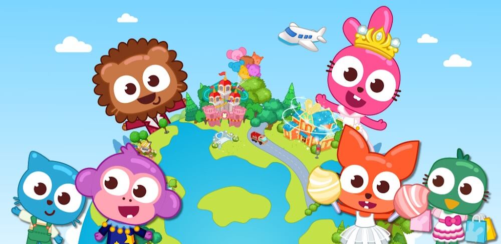 Papo Town: World v1.0.131 MOD APK (Unlocked All, VIP)